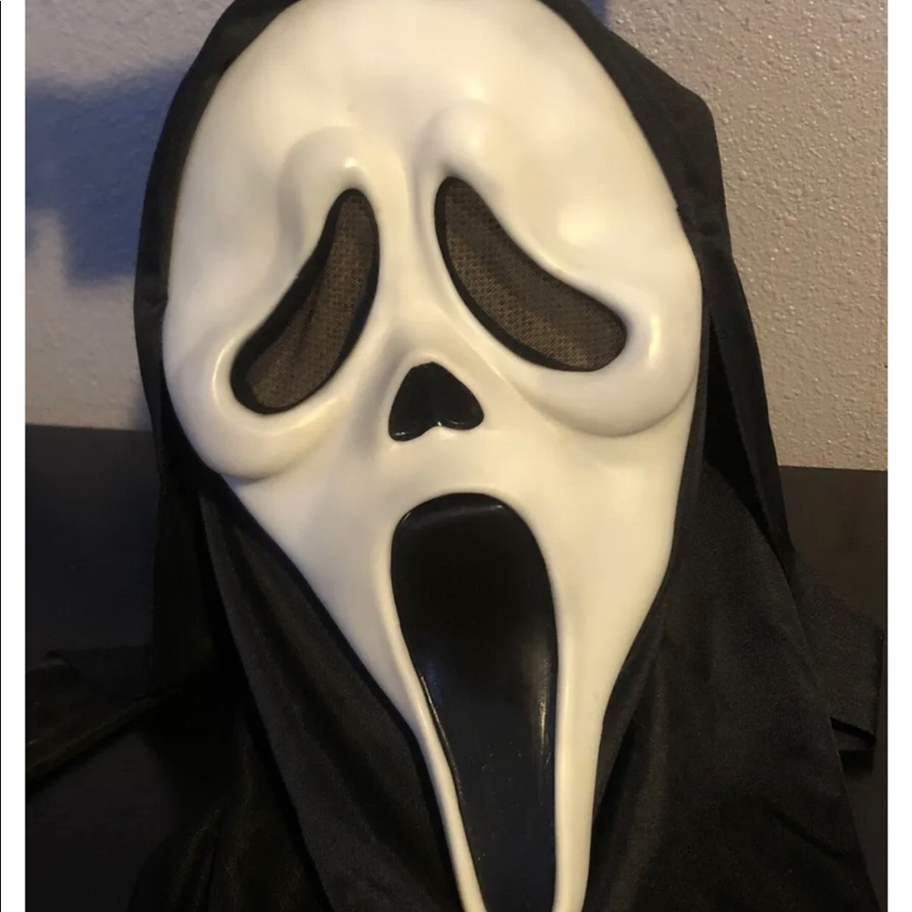 RARE Vintage 1997 SCREAM Ghost Face Mask! Fun World / Easter Unlimited! HORROR!